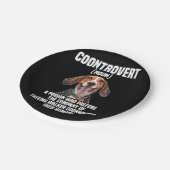 Treeing Walker Coonhound Lover Dog Controvert Papieren Bordje (Gekanteld)