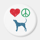 Treeing Walker Coonhound Magneet (Voorkant)