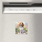 Treeing Walker Coonhound met Pasen Eieren Vakantie Magneet (Insitu (Vaatwasser))