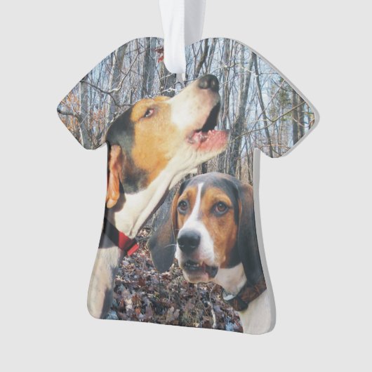 Treeing Walker Coonhound Ornament (voorkant)