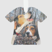 Treeing Walker Coonhound Ornament (achterkant)