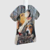 Treeing Walker Coonhound Ornament (voorkant)