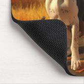 Treeing Walker Coonhound Puppy Herfst Pompoen Muismat (Hoek)