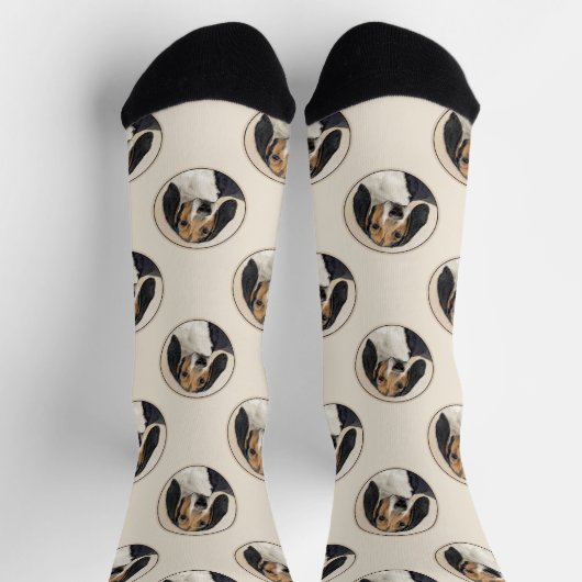 Treeing Walker Coonhound Schilderen Originele Hond Sokken (Top)