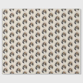 Treeing Walker Coonhound Schilderij - Originele Ku Cadeaupapier (Vlak)