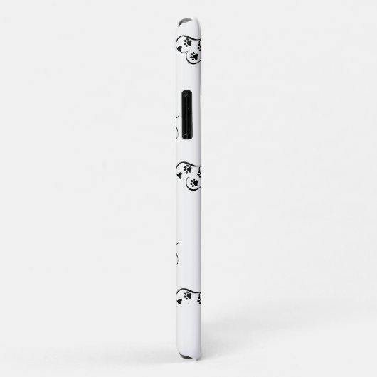 Treeing Walker Coonhound Silhouette Case-Mate iPhone Case (Achterkant/rechts)