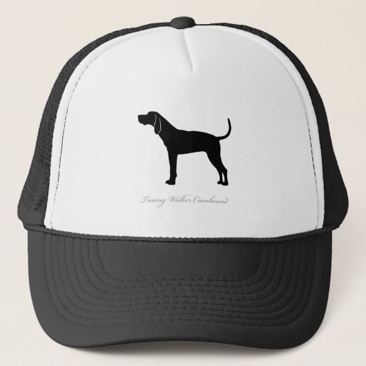 Treeing Walker Coonhound silhouette Trucker Pet (Voorkant)