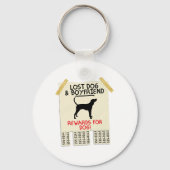 Treeing Walker Coonhound Sleutelhanger (Voorkant)