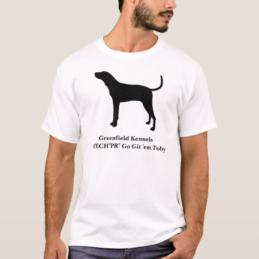 Treeing Walker Coonhound T-shirt (Voorkant)