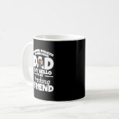 Treeing Walker Coonhound Vader Vader Zeg Hallo Koffiemok (Voorkant links)