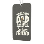 Treeing Walker Coonhound Vader Vader Zeg Hallo Luchtverfrisser (Links)