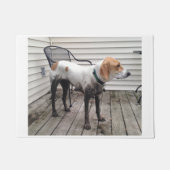 treeing walker coonhound vuil deurmat (Voorkant)