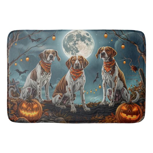 Treeing Walker Halloween Spoken Badmat (Voorkant)