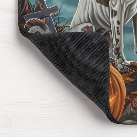 Treeing Walker Halloween Spooky Muismat (Hoek)