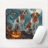 Treeing Walker Halloween Spooky Muismat (Met muis)