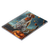 Treeing Walker Halloween Spooky Notitieboek (Linkerzijde)