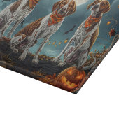 Treeing Walker Halloween Spooky Snijplank (Hoek)