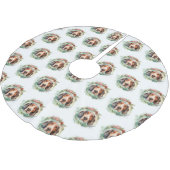 Treeing Walker Kerstkrans Feestelijke Pup Kerstboom Rok (Gekanteld)