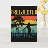 Treejected Grappige Disc Golf Discs Slaan Stomme B Kaart (Gele Bloem)