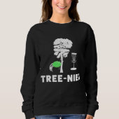 Treejection Disk Golf Funny Tree Frisbee Golf Disk Trui (Voorkant)