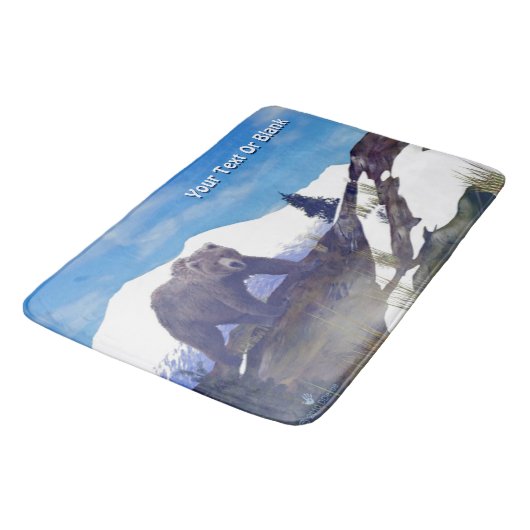 Treeline Grizzly Badmat (Gekanteld)