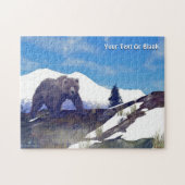 Treeline Grizzly Legpuzzel (Horizontaal)