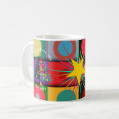 Treemazing Stockbridge 2024 Kleurrijke Memorial Mo Koffiemok (Voorkant links)