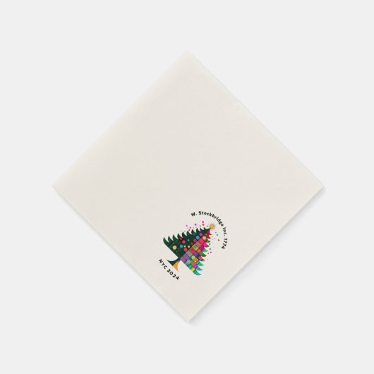 Treemazing Stockbridge 2024 Memorial Paper Napkin Servet (Hoek)