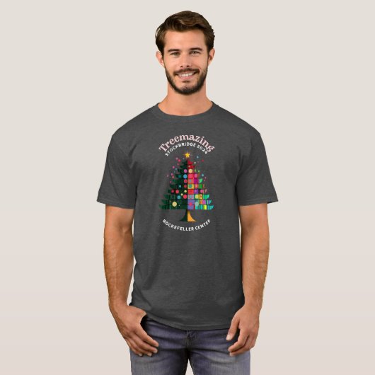 Treemazing Stockbridge DK Mannen Two Tone T-shirt (Voorkant volledig)