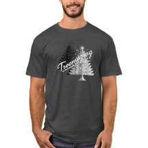 Treemazing Stockbridge Zwart/Wit T-shirt