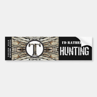 Treemo Gear Camo Persoonlijke Bumpersticker - Hunt