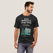Trees4Livability Tree Code Petition Tee Shirt (Voorkant volledig)