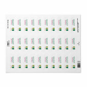 Trees and Twinkles Return Address Label (Full Sheet)