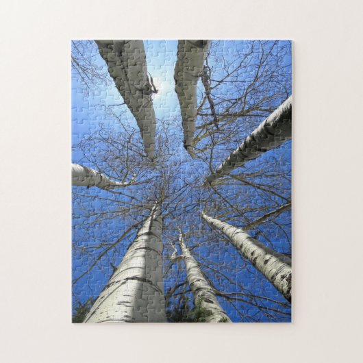 Trees Birch Natuur Forest Legpuzzel (Verticaal)