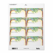 Trees Book bord Etiket (Full Sheet)