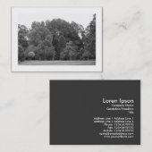 Trees, Bute Park, Cardiff Visitekaartje (Voorkant / Achterkant)