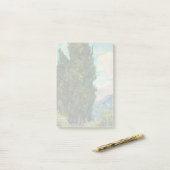 Trees by Vincent Van Gogh Post-it® Notes (Op bureau)