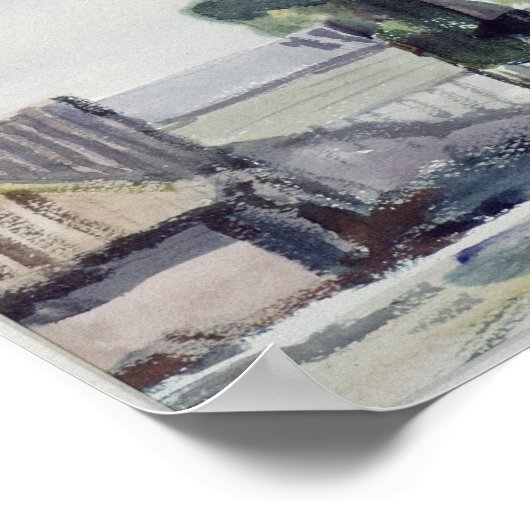 Trees - Dawn Poster (Hoek)