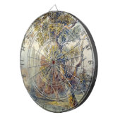 Trees en Pond (door John Ruskin) Dartbord (Voorkant Rechts)