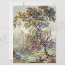 Trees en Pond (door John Ruskin)