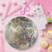 Trees en Pond (door John Ruskin) Papieren Bordje (Feest)