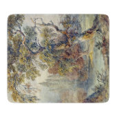 Trees en Pond (door John Ruskin) Snijplank (Voorkant)