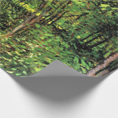 Trees en Undergrowth door Vincent van Gogh Cadeaupapier (Hoek)