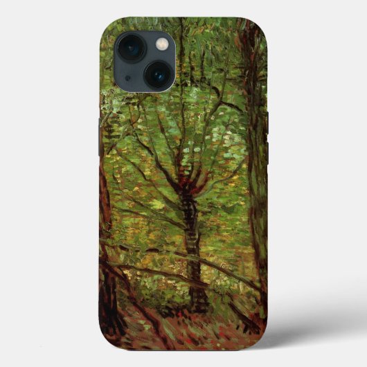 Trees en Undergrowth door Vincent van Gogh Case-Mate iPhone Case (Achterkant)