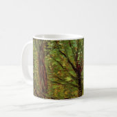 Trees en Undergrowth door Vincent van Gogh Koffiemok (Voorkant links)