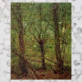 Trees en Undergrowth door Vincent van Gogh Legpuzzel