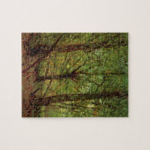 Trees en Undergrowth door Vincent van Gogh Legpuzzel (Horizontaal)