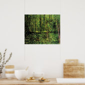 Trees en Undergrowth door Vincent van Gogh Poster (Keuken)