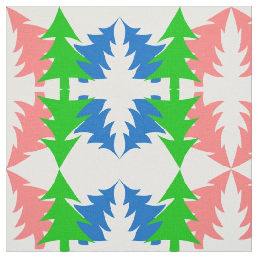 Trees Fabric Stof (Swatch)