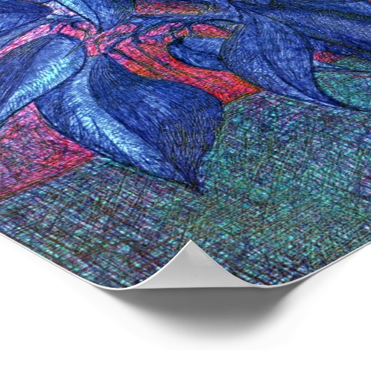 Trees Flowers Poster (Hoek)